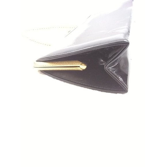 Vintage Theodor California extra wide elegant small handbag gold chain - Picture 7 of 12